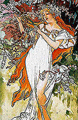 Alfons Mucha - Spring 1896